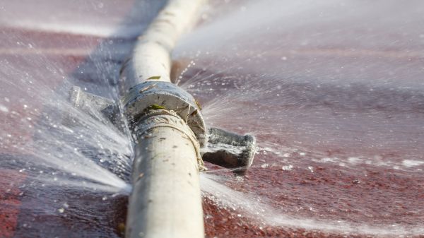 Burst Pipe Cleanup in Hesperia
